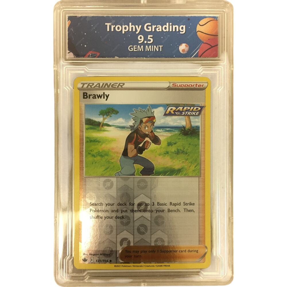 Pokemon Brawly 131/198 Sword & Shield Chilling Reign 9.5 Gem Mint